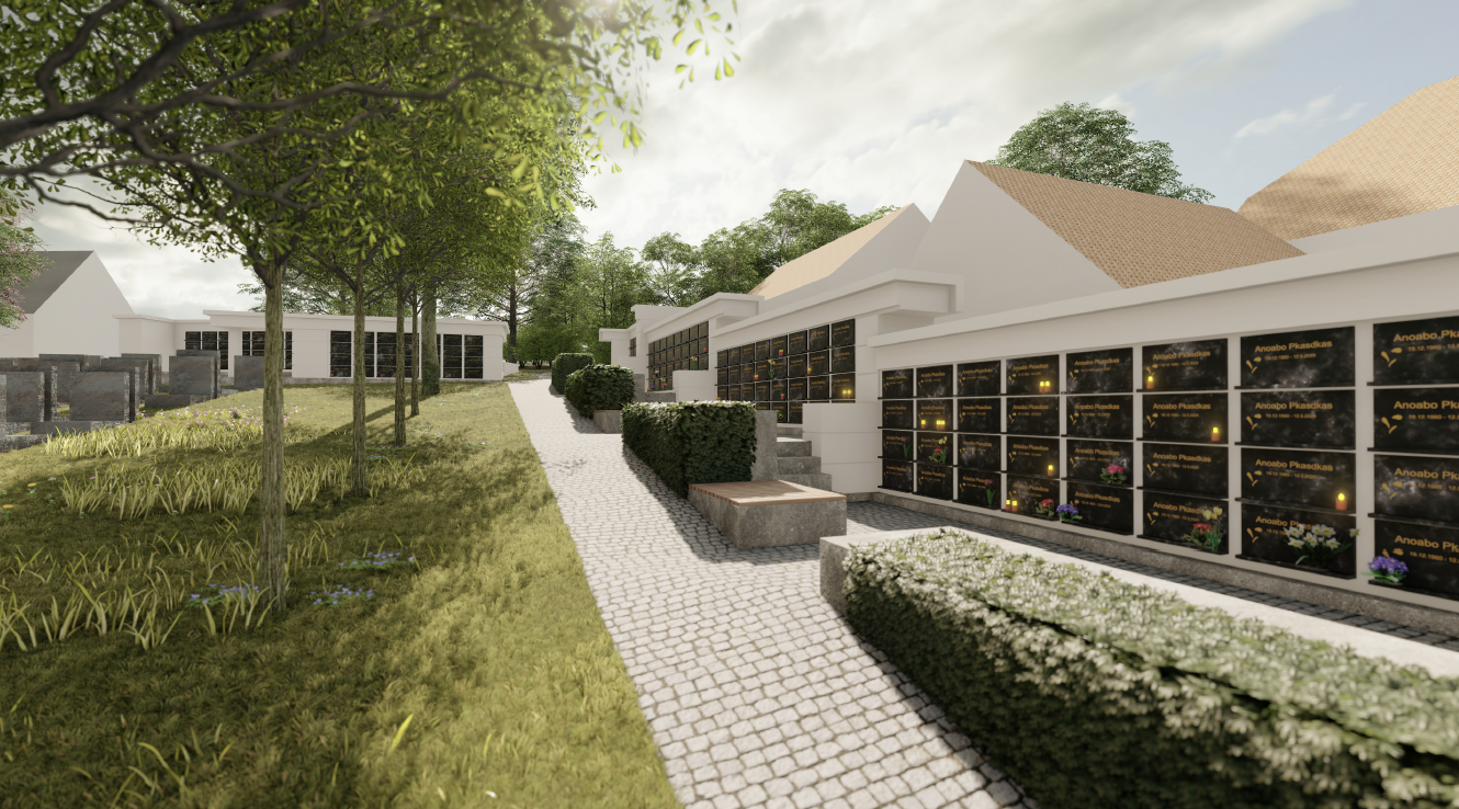 ARCHITEKTONICKÁ STUDIE - HŘBITOV